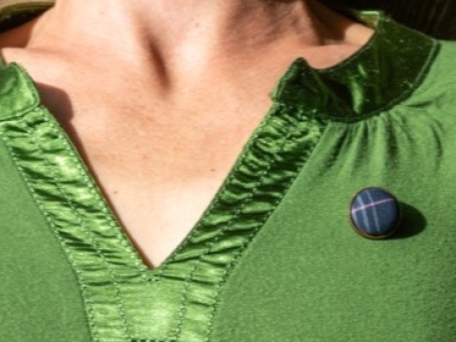 Pin's motif écossais